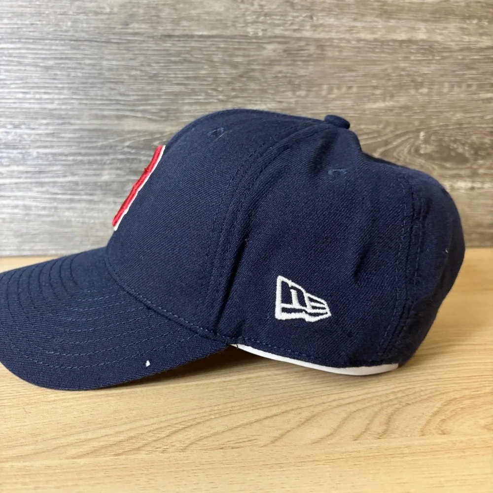 Boston Red‎ Sox Hat Cap Strap Back Navy Blue MLB Baseball Mens New Era